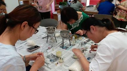 手作香熏蜡烛，送你满屋芳香——沪东街道总工会开展香熏蜡烛制作活动